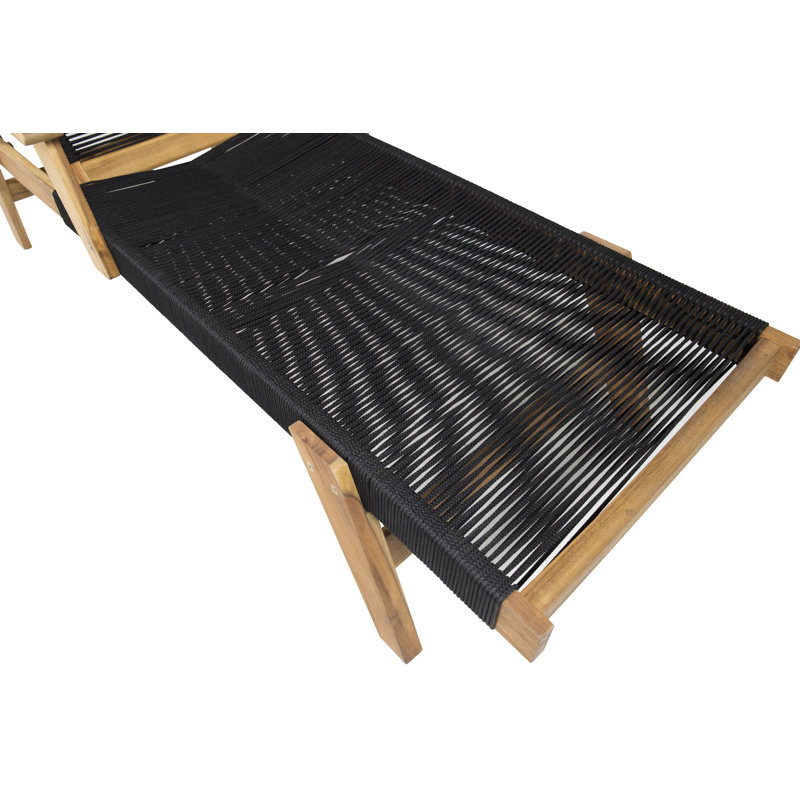 Maurice 200cm Long Reclining Acacia Single Chaise