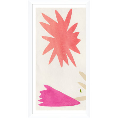 «Fling I» par Susan Hable, reproduction d'art sur papier encadrée