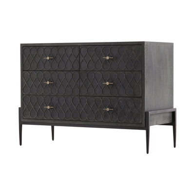 Pine & Iron 6-drawer Storage Chest