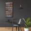  «Nrv Text» par Art Licensing Studio, art mural en verre acrylique, 24 po x 48 po-2121676509