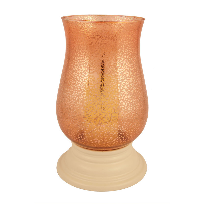 Plateau de table en verre de mercure 13,5 po alexandria, Corail