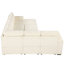 Corduroy Lounge With Storage And Socket, 6 Oversized For Living Room, Office, Spacious Environment, Elegant Comfortable