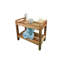 EcoDecors, Classic Teak Shower Bench with LiftAid Arms in Earthy Teak, in Earthy Teak-25158384