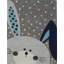 Tapis en laine touffeté à la main pour enfants, tapis gris, doux et durable pour ajouter confort et charme ludique aux chambres d'enfants, aux chambres de bébé ou aux aires de jeux-124206046