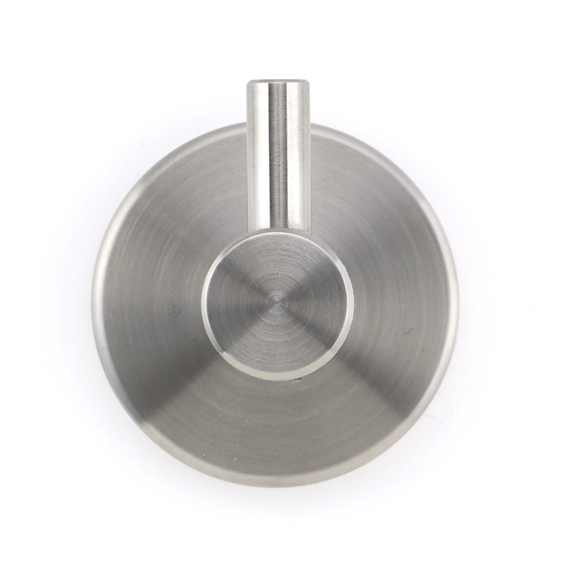 Bridgeport Wall Mounted Robe Hook, Brushed Stainless Steel
