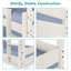 Gotmar Single (3') Triple Sleeper Bunk Bunk Bed-982591369