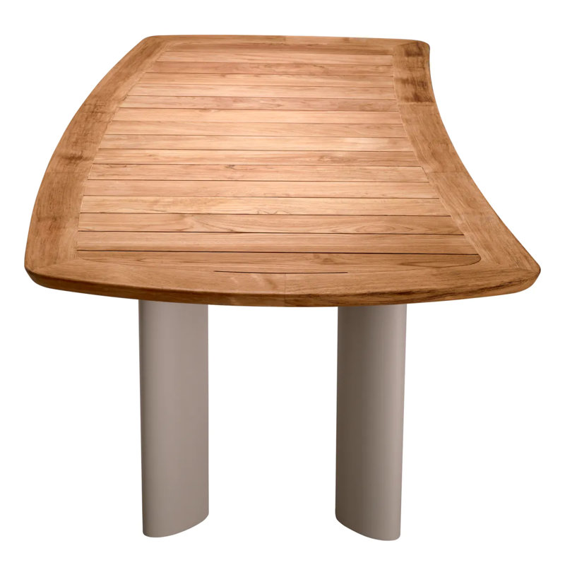 Osario Outdoor Oval Teak Dining Table