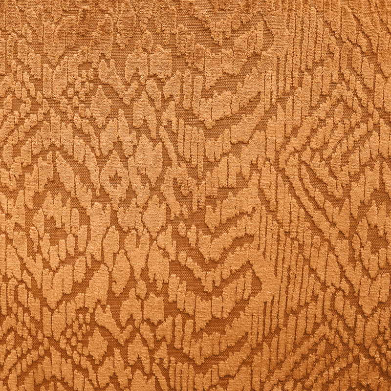 Chenille Fabric, Tangerine