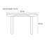 Console simple de style Wabi-sabi