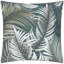 Palma Indoor / Outdoor Floral Green Square Cushion