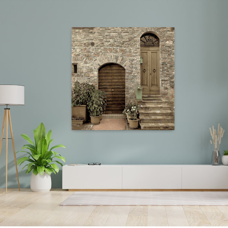 Toscane 14, art de l'architecture contemporaine, H 48 po x l 48 po