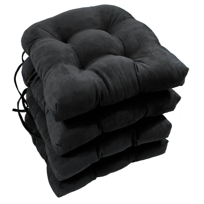 Abbottsmoor Dining Chair Cushion, Black