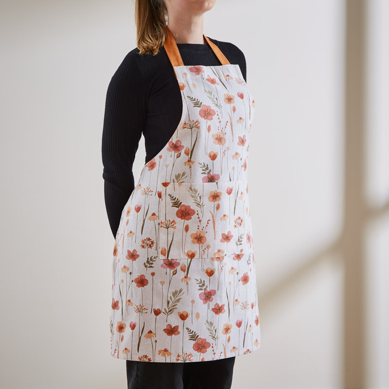 Harvest Flowers Pure Cotton Apron