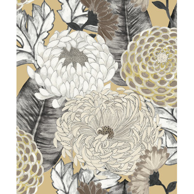 Peron Floral Double Roll