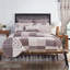 Courtepointe réversible en coton beige / brun Florette-1947449679