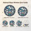 Panneau de vitrail Octopus Design H 12 po-1105420271