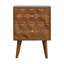 Angelina 42cm W Solid Wood Bedside Table
