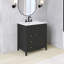 Ensemble de meuble-lavabo autoportant 30 po avec comptoir en céramique 30 po-979570032