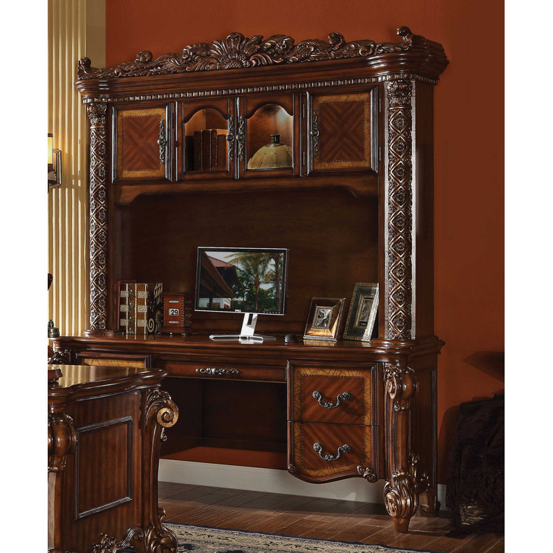 Bureau d'ordinateur avec huche Carlene