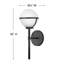 Adneta 1-Light Dimmable Wallchiere-1021184482