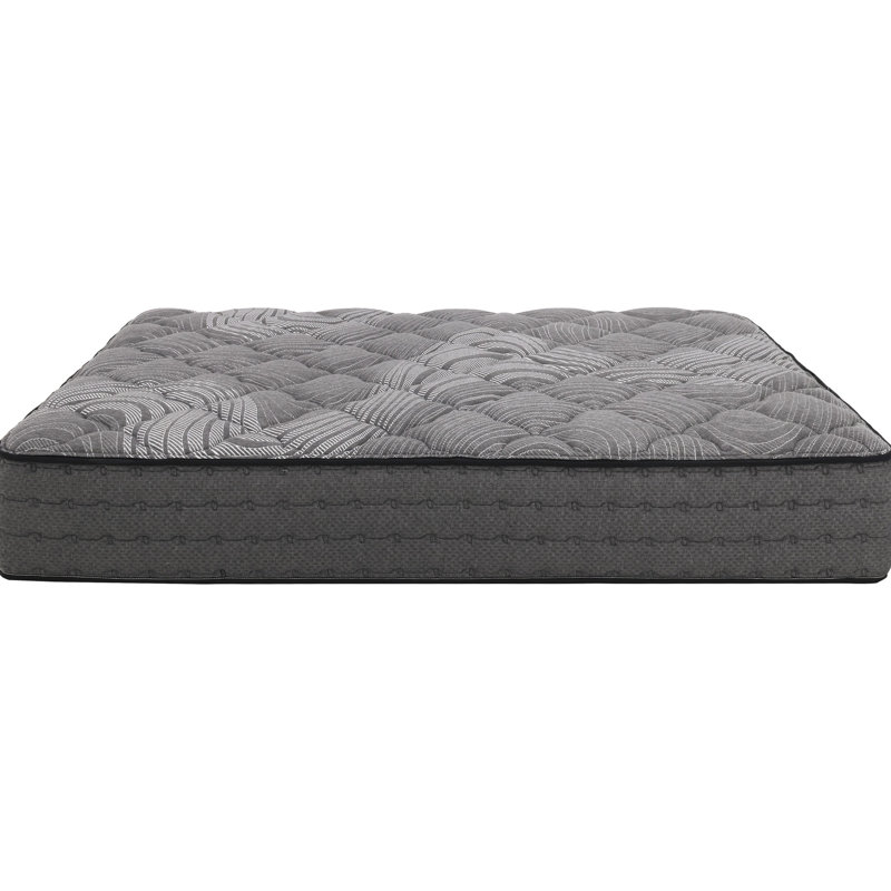 Très grand lit de 12 po avec base en mousse, poche et mousse viscoélastique, couches, lit central à couverture souple, tique de luxe de 380 g / m²