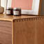 Commode d'appoint en bois massif Simple Checkerboard