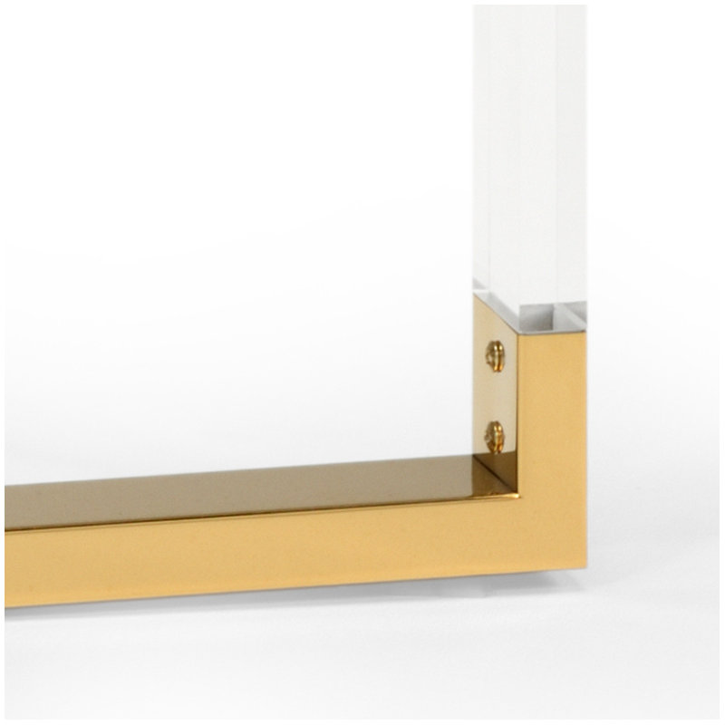 Moravian Glass End Table