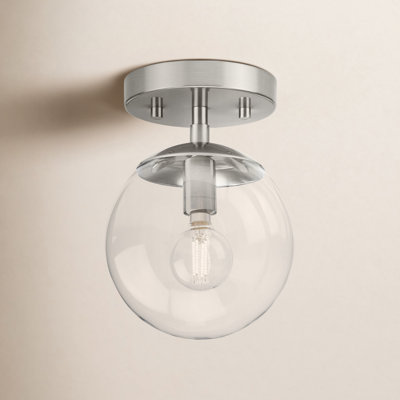 Single Light Flush Mount
