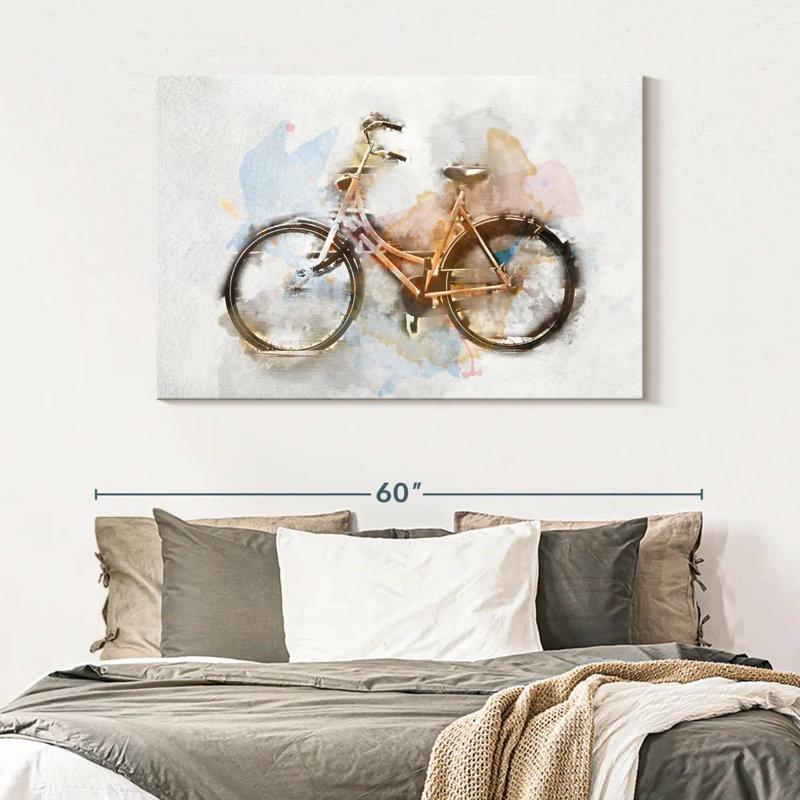 Mehar Vintage Style Bike, 32" H x 48" W