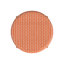 Orange/White Dot/Natural Rattan Frame