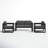 Smith 3 Piece Sofa Seating Group with Sunbrella Cushions-1462093938-1455544979