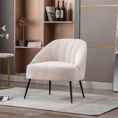 Upholstered Barrel Chair