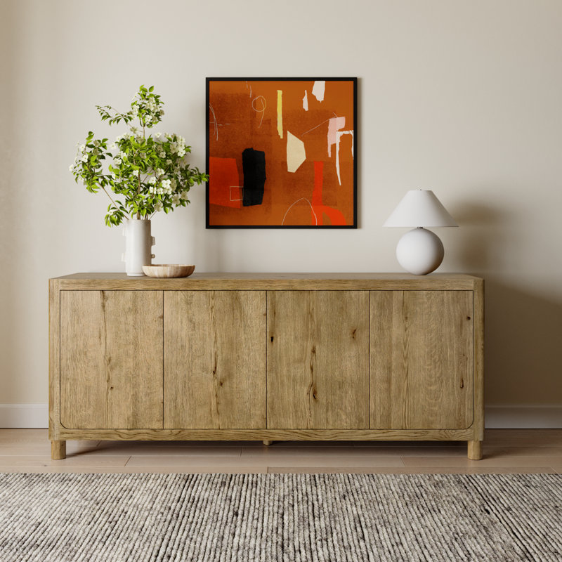 Lowell 80" Sideboard, Light Brown