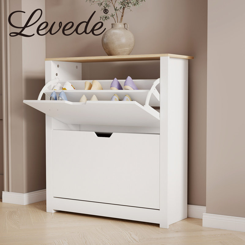 16 Pair Shoe Storage Cabinet