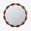 Miroir rond en bois naturel 32,28 /