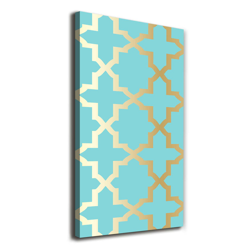 Arabic Pattern - Wrapped Canvas Print