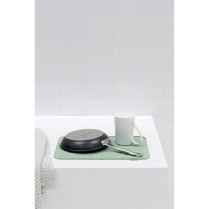 Brabantia Silicone Dish Drying Mat, Green