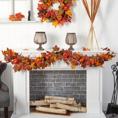 72 " Berry and Maple Garland