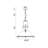 Alheli 1 - Light LED Single Pendant-1638954326
