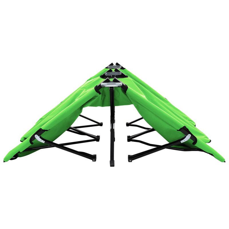 Brolin 194cm Long Double Chaise, Green
