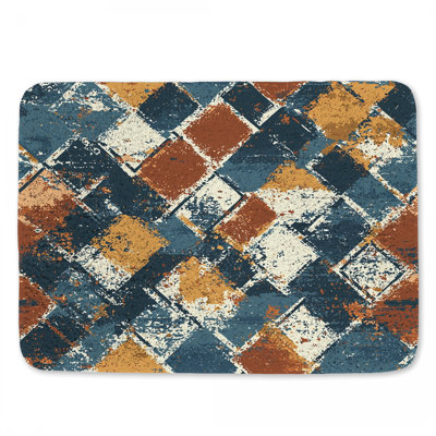 Tapis de salle de bain rétro