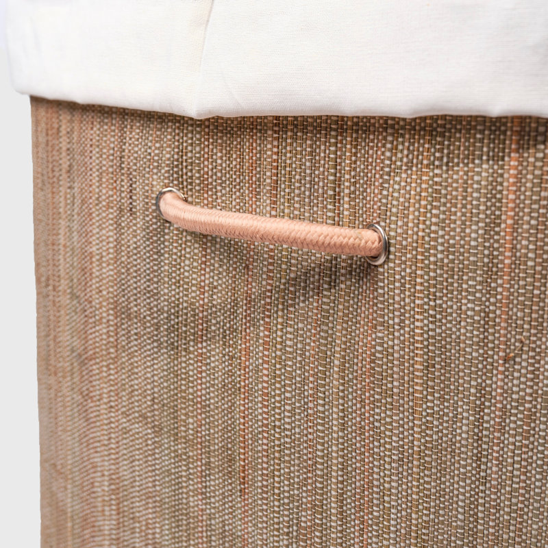 	 Panier à linge carré pliable imperméable avec couvercle et poignées Square Mendong