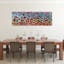 «Vibrant Flower Field Abstract Colorful Impressionist Daisy Poppy Flower Nature», art mural-217767760
