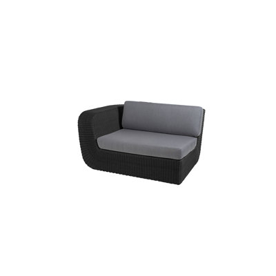 Savannah 53.2'' Wide Outdoor Wicker Patio Sectional Component with Cushions -  Cane-line, Composite_F7623AA0-C228-4E75-863A-FE99EB6A8F9A_1614627793