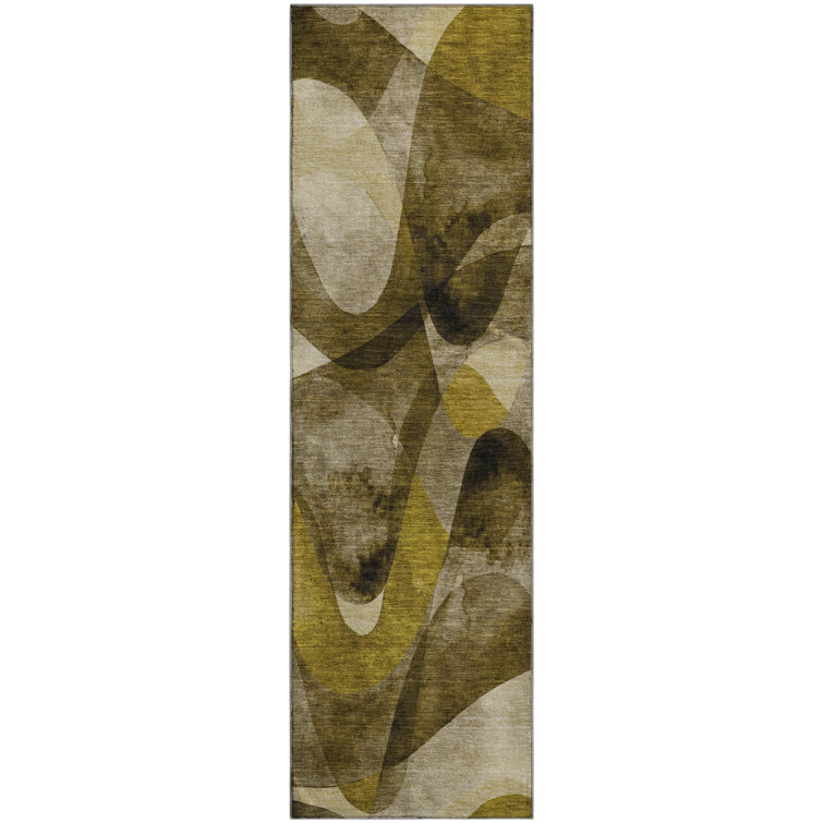 Nolah Area Rug with Non-Slip Backing