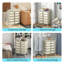 Nally 10 Drawer Storage Drawer with Locking Wheels-409249964