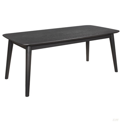 Modern Design Black 3-Piece Rectangular Coffee Table Set