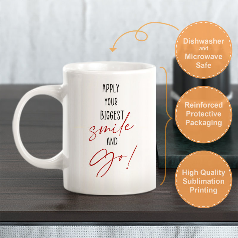 Polypropylene Plastic Coffee Mug
