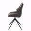 Ensemble de 2 chaises de salle à manger, chaise d'appoint en chenille avec pivot