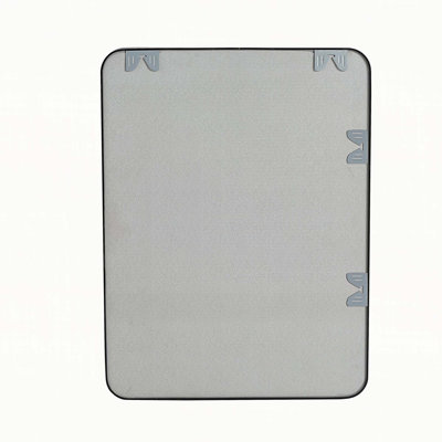 24 x 32 Inch Bathroom Mirror Black Aluminum Frame